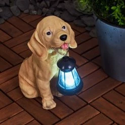 Hofstein Sofie Solarleuchte LED Schwarz, Braun, 1-flammig -Günstiges Solarleuchten Geschäft sofie solarleuchte h3394748 8