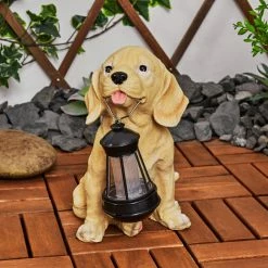 Hofstein Sofie Solarleuchte LED Schwarz, Braun, 1-flammig -Günstiges Solarleuchten Geschäft sofie solarleuchte h3394748 9