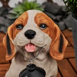 Hofstein Sofie Solarleuchte LED Schwarz, Weiß, Orange, 1-flammig -Günstiges Solarleuchten Geschäft sofie solarleuchte h3425848 2