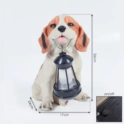 Hofstein Sofie Solarleuchte LED Schwarz, Weiß, Orange, 1-flammig -Günstiges Solarleuchten Geschäft sofie solarleuchte h3425848 3