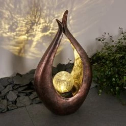 Hofstein Solarleuchten Benevento LED Bronze, 1-flammig -Günstiges Solarleuchten Geschäft solarleuchten benevento h3327821 10