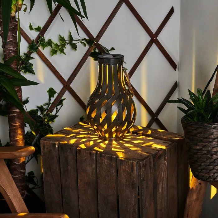 Hofstein Soulé Solarleuchte LED Braun, 1-flammig 13 Hofstein Soulé Solarleuchte LED Braun, 1-flammig – Bild 11