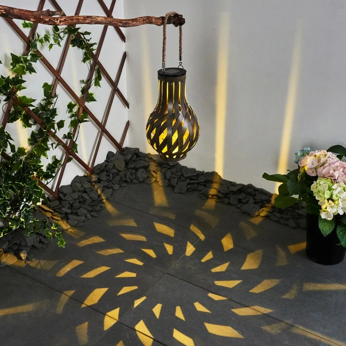 Hofstein Soulé Solarleuchte LED Braun, 1-flammig 15 Hofstein Soulé Solarleuchte LED Braun, 1-flammig – Bild 13