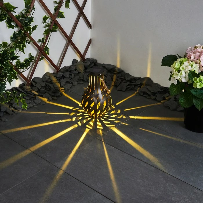 Hofstein Soulé Solarleuchte LED Braun, 1-flammig 16 Hofstein Soulé Solarleuchte LED Braun, 1-flammig – Bild 14