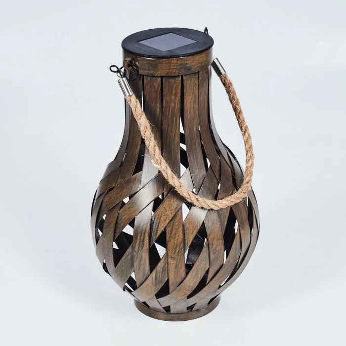 Hofstein Soulé Solarleuchte LED Braun, 1-flammig 10 Hofstein Soulé Solarleuchte LED Braun, 1-flammig – Bild 8