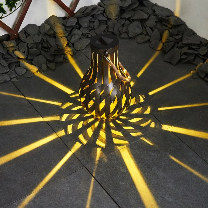 Hofstein Soulé Solarleuchte LED Braun, 1-flammig 11 Hofstein Soulé Solarleuchte LED Braun, 1-flammig – Bild 9