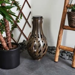 Hofstein Soulé Solarleuchte LED Braun, 1-flammig -Günstiges Solarleuchten Geschäft soule solarleuchte h3391921 10