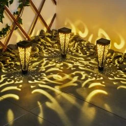 Hofstein Staranzano Solarleuchte LED Gelb, Schwarz, 1-flammig -Günstiges Solarleuchten Geschäft staranzano solarleuchte h3419533 10