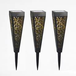 Hofstein Staranzano Solarleuchte LED Gelb, Schwarz, 1-flammig -Günstiges Solarleuchten Geschäft staranzano solarleuchte h3419533 7