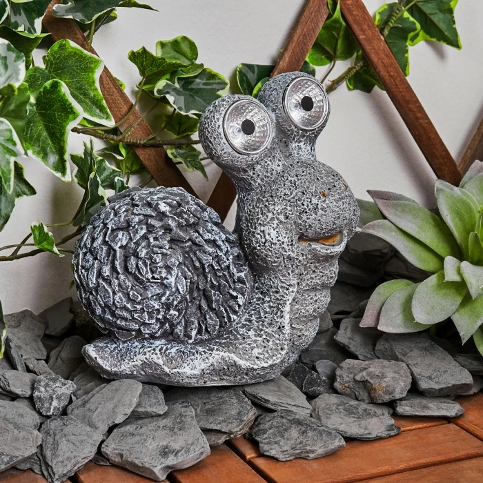 Hofstein Sunderby Solarleuchte LED Grau, Orange, 2-flammig 4 Hofstein Sunderby Solarleuchte LED Grau, Orange, 2-flammig – Bild 2