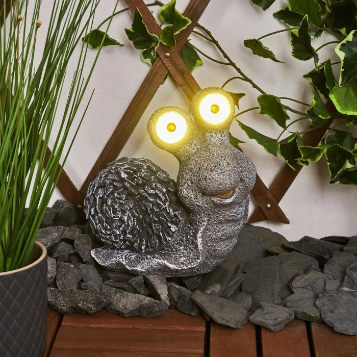 Hofstein Sunderby Solarleuchte LED Grau, Orange, 2-flammig 9 Hofstein Sunderby Solarleuchte LED Grau, Orange, 2-flammig – Bild 7