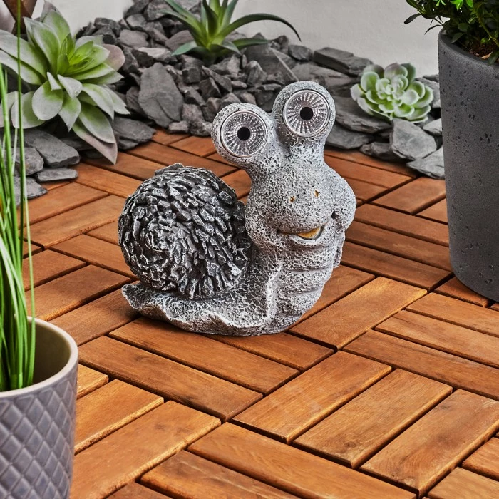 Hofstein Sunderby Solarleuchte LED Grau, Orange, 2-flammig 12 Hofstein Sunderby Solarleuchte LED Grau, Orange, 2-flammig – Bild 10