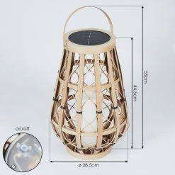 Hofstein Syreflot Solarleuchte LED Schwarz, Braun, 1-flammig -Günstiges Solarleuchten Geschäft syreflot solarleuchte h3429068 3