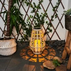 Hofstein Syreflot Solarleuchte LED Schwarz, Braun, 1-flammig -Günstiges Solarleuchten Geschäft syreflot solarleuchte h3429068 8