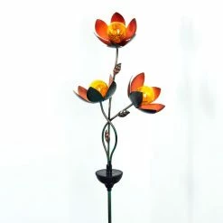 Hofstein Taft Solarleuchte LED Schwarz, Gr&uuml;n, Kupferfarben, 3-flammig -Günstiges Solarleuchten Geschäft taft solarleuchte h3425688 7