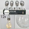 Hofstein Tian Solarleuchte 12er-Set LED Silber, 1-flammig -Günstiges Solarleuchten Geschäft tian solarleuchte 12er set h3306079 do1 0