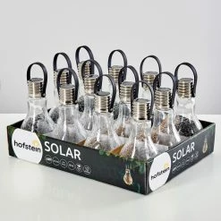 Hofstein Tian Solarleuchte 12er-Set LED Silber, 1-flammig -Günstiges Solarleuchten Geschäft tian solarleuchte 12er set h3306079 do1 2