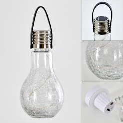 Hofstein Tian Solarleuchte 12er-Set LED Silber, 1-flammig -Günstiges Solarleuchten Geschäft tian solarleuchte 12er set h3306079 do1 9