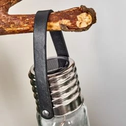 Hofstein Tian Solarleuchte LED Schwarz, 1-flammig -Günstiges Solarleuchten Geschäft tian solarleuchte h3306031 do1 5