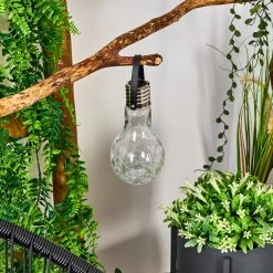 Hofstein Tian Solarleuchte LED Schwarz, 1-flammig -Günstiges Solarleuchten Geschäft tian solarleuchte h3306031 do1 9