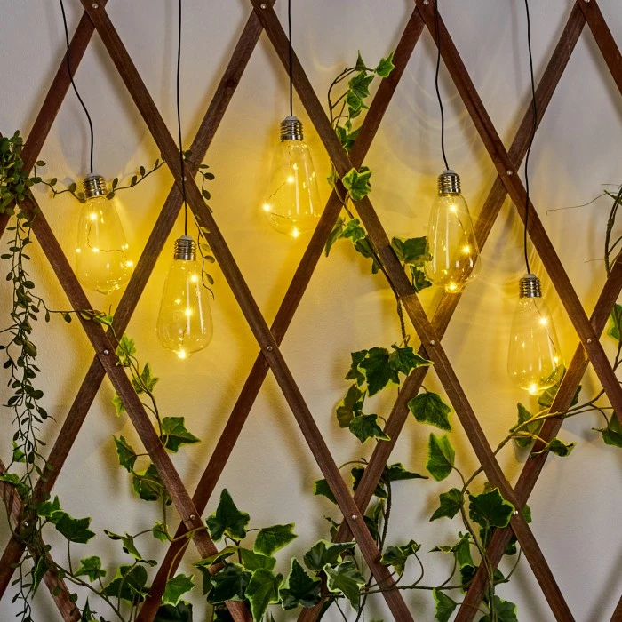 Hofstein Tiltil Solarhängeleuchte 5er Set LED Edelstahl, 1-flammig 12 Hofstein Tiltil Solarhängeleuchte 5er Set LED Edelstahl, 1-flammig – Bild 10