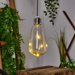 Hofstein Tiltil Solarhängeleuchte LED Edelstahl, 1-flammig -Günstiges Solarleuchten Geschäft tiltil solarhaengeleuchte h3590270 6