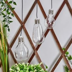 Hofstein Tiltil Solarleuchte 3-er Set LED Edelstahl, 3-flammig -Günstiges Solarleuchten Geschäft tiltil solarleuchte 3 er set h3590522 1