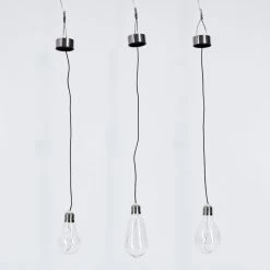 Hofstein Tiltil Solarleuchte 3-er Set LED Edelstahl, 3-flammig -Günstiges Solarleuchten Geschäft tiltil solarleuchte 3 er set h3590522 7