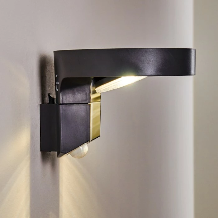 Hofstein Townsville Solar-Außenwandleuchte LED Schwarz, 1-flammig, Bewegungsmelder 18 Hofstein Townsville Solar-Außenwandleuchte LED Schwarz, 1-flammig, Bewegungsmelder – Bild 16