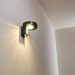 Hofstein Townsville Solar-Außenwandleuchte LED Schwarz, 1-flammig, Bewegungsmelder 24 Hofstein Townsville Solar-Außenwandleuchte LED Schwarz, 1-flammig, Bewegungsmelder -Günstiges Solarleuchten Geschäft townsville solar aussenwandleuchte h3304853 do1 4