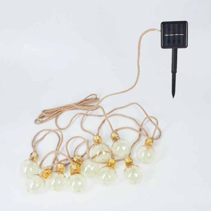 Hofstein Trygsland Solar-Lichterkette LED Braun, 50-flammig 10 Hofstein Trygsland Solar-Lichterkette LED Braun, 50-flammig – Bild 8