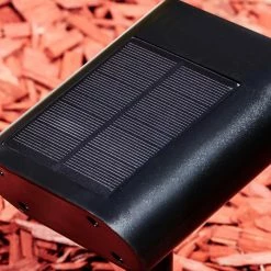 Hofstein Usmagama Solar Gartenstrahler LED Schwarz, 1-flammig, Bewegungsmelder, Farbwechsler -Günstiges Solarleuchten Geschäft usmagama solar gartenstrahler h3651919 9