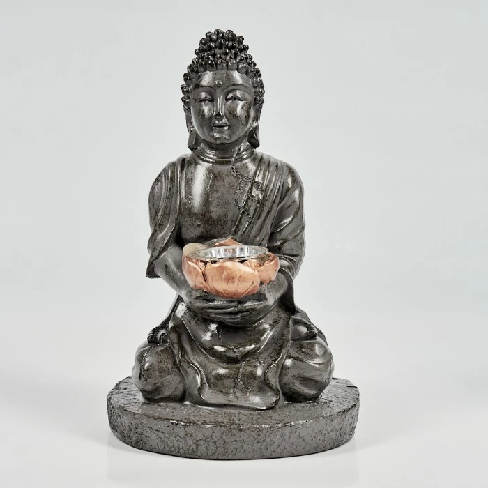 Hofstein Valfurva Solarleuchte LED Grau, Kupferfarben, 1-flammig 10 Hofstein Valfurva Solarleuchte LED Grau, Kupferfarben, 1-flammig – Bild 8