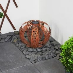 Hofstein Wasalea Solar-Kugelleuchte LED Schwarz, Bronze, 1-flammig 27 Hofstein Wasalea Solar-Kugelleuchte LED Schwarz, Bronze, 1-flammig -Günstiges Solarleuchten Geschäft wasalea solar kugelleuchte h3409565 12