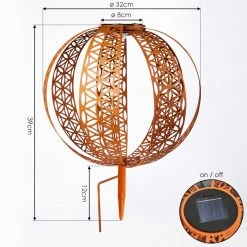 Hofstein Wasalea Solar-Kugelleuchte LED Schwarz, Bronze, 1-flammig 15 Hofstein Wasalea Solar-Kugelleuchte LED Schwarz, Bronze, 1-flammig -Günstiges Solarleuchten Geschäft wasalea solar kugelleuchte h3420447 3