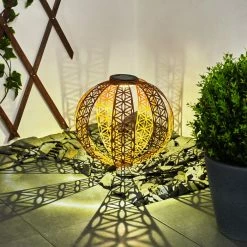 Hofstein Wasalea Solar-Kugelleuchte LED Schwarz, Bronze, 1-flammig 20 Hofstein Wasalea Solar-Kugelleuchte LED Schwarz, Bronze, 1-flammig -Günstiges Solarleuchten Geschäft wasalea solar kugelleuchte h3420447 8