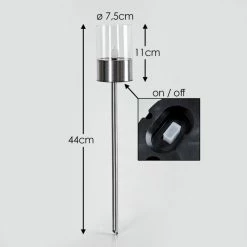 Hofstein Wroclaw 20er Set Solarleuchte LED Silber, 1-flammig 16 Hofstein Wroclaw 20er Set Solarleuchte LED Silber, 1-flammig -Günstiges Solarleuchten Geschäft wroclaw 20er set solarleuchte h3371381 1