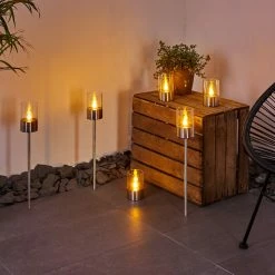 Hofstein Wroclaw 20er Set Solarleuchte LED Silber, 1-flammig 23 Hofstein Wroclaw 20er Set Solarleuchte LED Silber, 1-flammig -Günstiges Solarleuchten Geschäft wroclaw 20er set solarleuchte h3371381 8