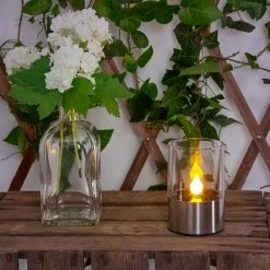 Hofstein Wroclaw Solarleuchte LED Silber, 1-flammig -Günstiges Solarleuchten Geschäft wroclaw solarleuchte h3371367 4