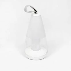 Hofstein Yari Außentischleuchte LED Grau, Weiß, Transparent, Klar, 1-flammig, Fernbedienung, Farbwechsler -Günstiges Solarleuchten Geschäft yari aussentischleuchte h3571217 7