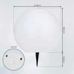 Hofstein Ykullen Solar-Kugelleuchte LED Schwarz, 1-flammig, Fernbedienung, Farbwechsler 17 Hofstein Ykullen Solar-Kugelleuchte LED Schwarz, 1-flammig, Fernbedienung, Farbwechsler -Günstiges Solarleuchten Geschäft ykullen solar kugelleuchte h3426050 3