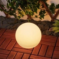 Hofstein Ykullen Solar-Kugelleuchte LED Schwarz, 1-flammig, Fernbedienung, Farbwechsler -Günstiges Solarleuchten Geschäft ykullen solar kugelleuchte h3426159 10