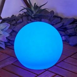 Hofstein Ykullen Solar-Kugelleuchte LED Schwarz, 1-flammig, Fernbedienung, Farbwechsler -Günstiges Solarleuchten Geschäft ykullen solar kugelleuchte h3426159 8