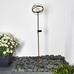 Hofstein Yonkers Solarleuchte LED Rostfarben, 1-flammig -Günstiges Solarleuchten Geschäft yonkers solarleuchte h3332047 11