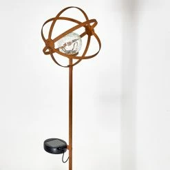 Hofstein Yonkers Solarleuchte LED Rostfarben, 1-flammig -Günstiges Solarleuchten Geschäft yonkers solarleuchte h3332047 12