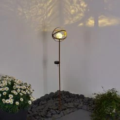 Hofstein Yonkers Solarleuchte LED Rostfarben, 1-flammig -Günstiges Solarleuchten Geschäft yonkers solarleuchte h3332047 14