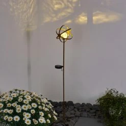 Hofstein Yonkers Solarleuchte LED Rostfarben, 1-flammig -Günstiges Solarleuchten Geschäft yonkers solarleuchte h3332047 17