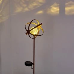 Hofstein Yonkers Solarleuchte LED Rostfarben, 1-flammig -Günstiges Solarleuchten Geschäft yonkers solarleuchte h3332047 3