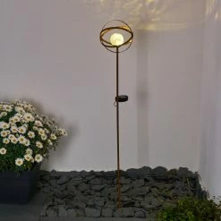 Hofstein Yonkers Solarleuchte LED Rostfarben, 1-flammig -Günstiges Solarleuchten Geschäft yonkers solarleuchte h3332047 7