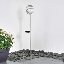 Hofstein Zermatt Solar-Wegeleuchte LED Silber, 28-flammig -Günstiges Solarleuchten Geschäft zermatt solar wegeleuchte h3332184 11